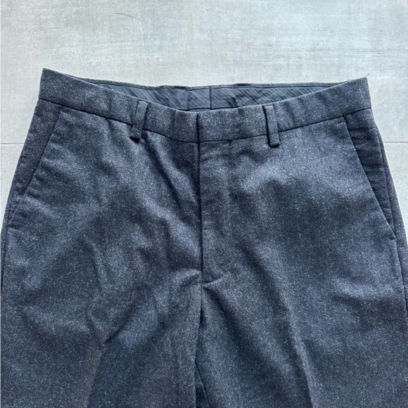 Banana Republic Charcoal Grey Wool Blend Pants 35x34 - Picture 5 of 7